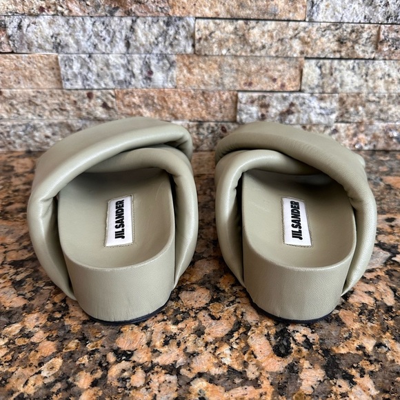 Jil Sander Padded Leather Sandal - Picture 8 of 11